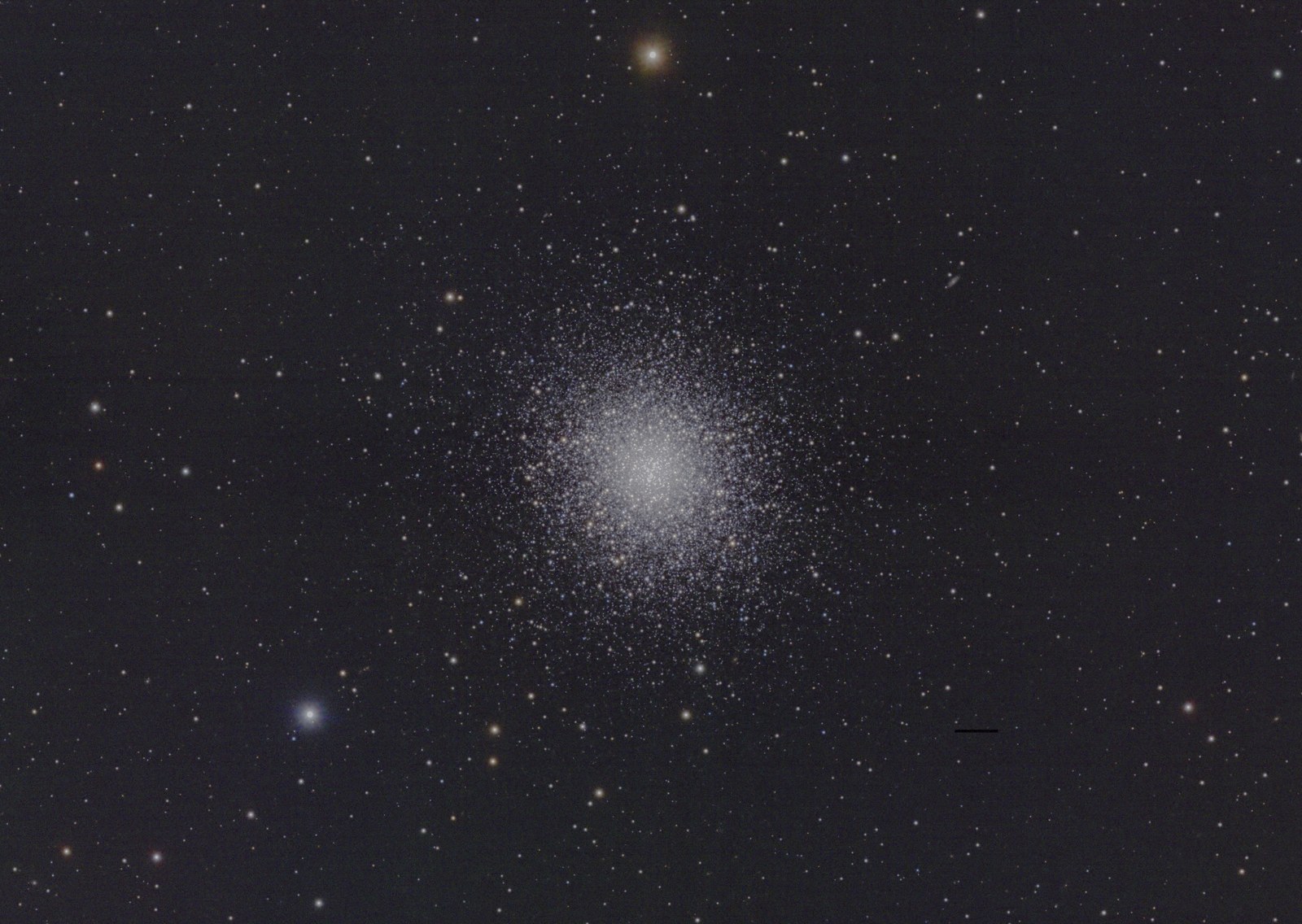Hercules Cluster — original astrophotography by Jesse Krautwurst